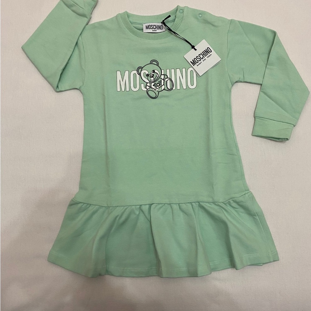 Baby girl, mini dress Moschino 3/6 months